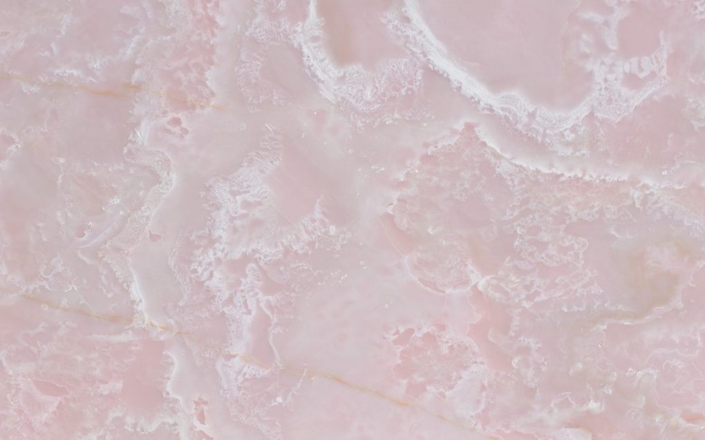 Pink Onyx natural stone with soft pink tones and natural veining