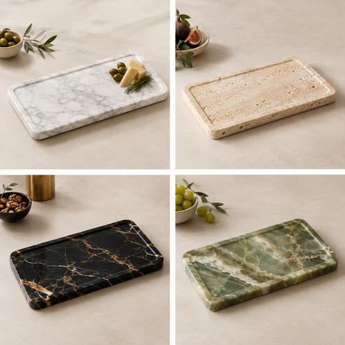 Signature Marble Serving Board
