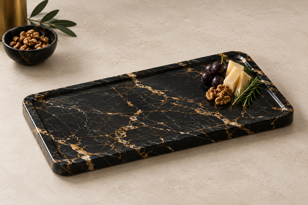 Signature Marble Serving Board